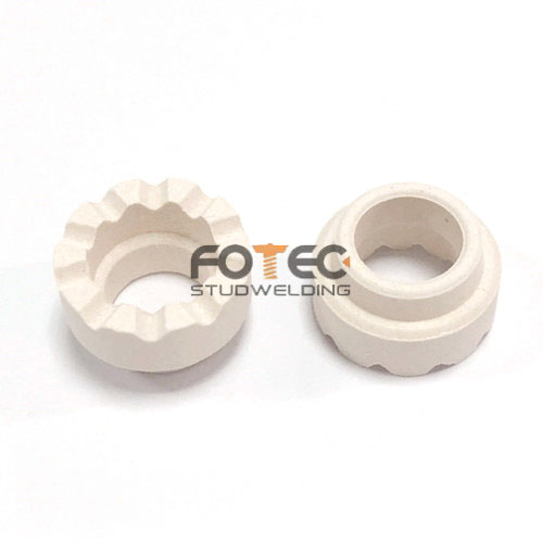 UF type Ceramic ferrule ISO13918 for full thread DA weld stud